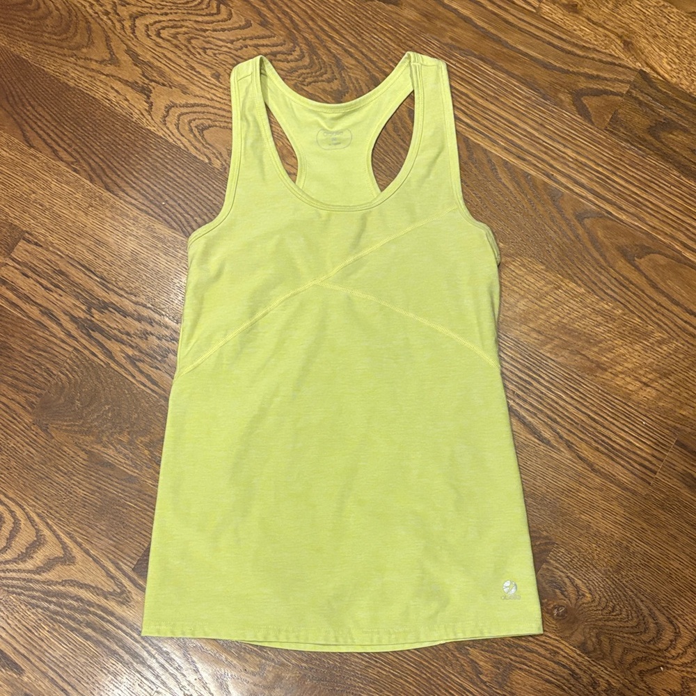 Oiselle Women’s Racerback Tank Top - Lime Yellow XS